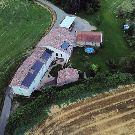 La Ferme Des Cerisiers Bed and Breakfast Reventin-Vaugris Buitenkant foto